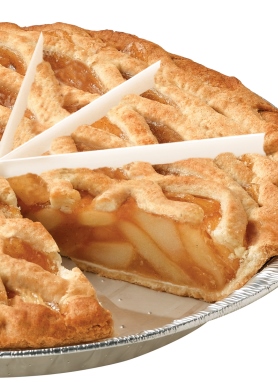 Pie, Apple Lattice 10", Pre-Sliced