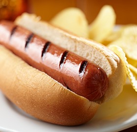 Hot Dog, Beef Franks, 8:1, 6"