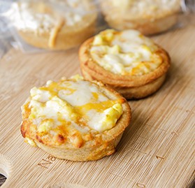 Egg & Cheese Breakfast Pizza Sliders, I/W, WG