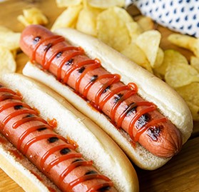 Hot Dog, Beef Franks, 4:1, 6 3/4", Gluten Free, AA