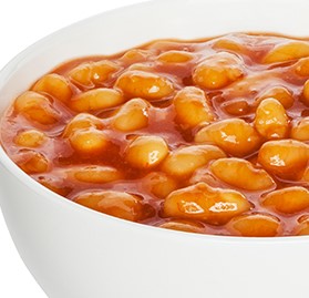 Beans, Vegetarian in Tomato Sauce Can