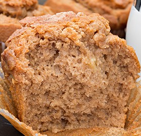 Apple Cinnamon Muffin, WG, IW, 3 oz.