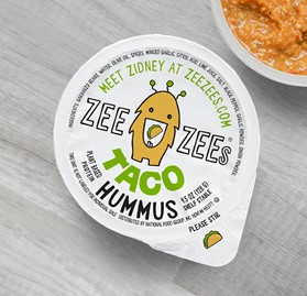Zee Zees Hummus Cup, Taco, 4.5 oz.