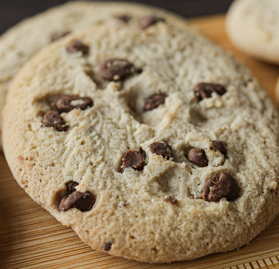 Cookies, Baked, Chocolate Chip, 3" image
