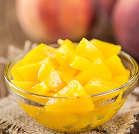 Peaches, Diced in Juice Can