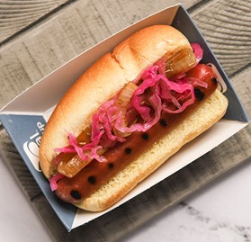 Hot Dog, Botaniline, Beef - Onion & Cheese 5:1