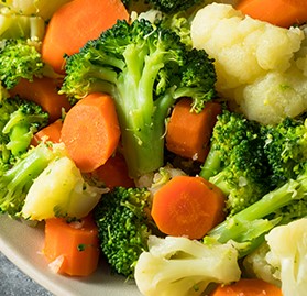 Vegetable Blend, California Broccoli, Cauliflower, and Carrots, IQF