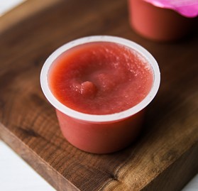 Applesauce Cup, Strawberry, Unsweetened, 4.5 oz.