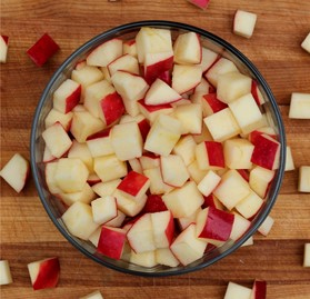 Apples, Granny Smith Diced 1/2" IQF