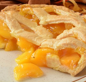 Pie, Peach Lattice, Baked, 10"