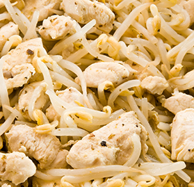 Chicken, Diced, White Meat, RS, 1/2", FC, 2.4 oz