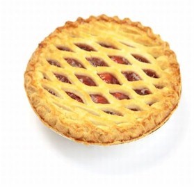 Pie, Cherry Lattice, 10"