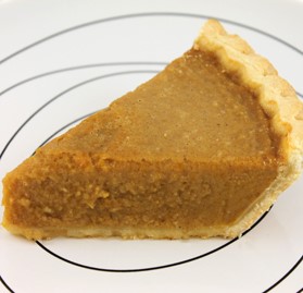 Pie, Pumpkin 10", Pre-Sliced, No Sugar Added