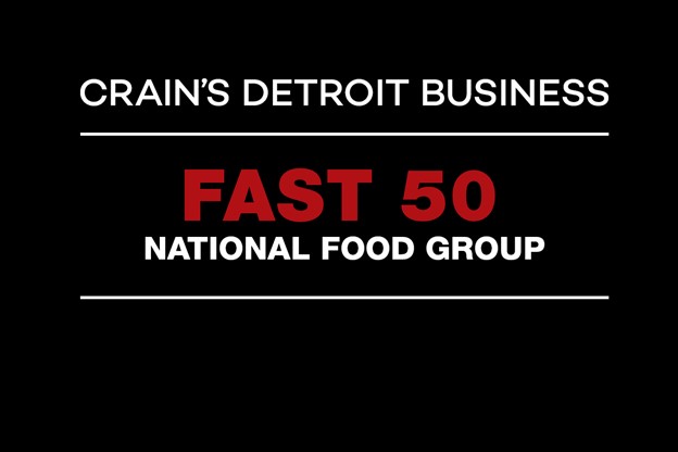 National Food Group Honored in Crain's Detroit Fast 50 Awards